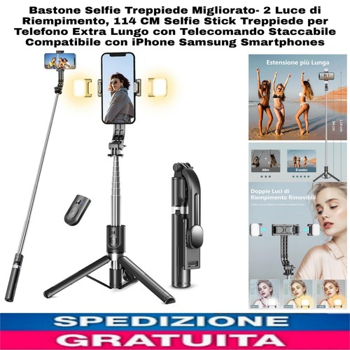 Bastone selfie treppiede - bastone,