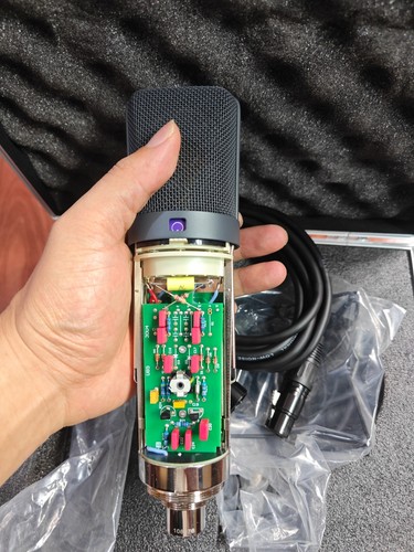 Microfono condensatore nero