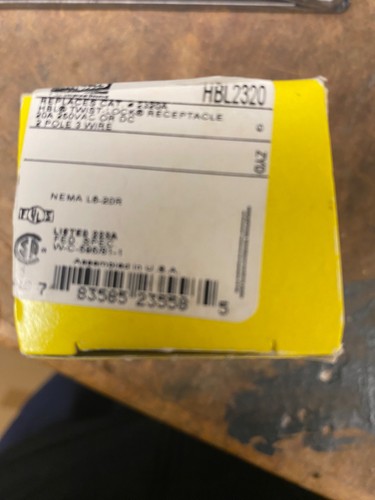 Hubbell hbl2320 amp 250 - hbl2320,,