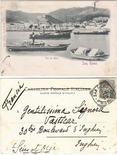 Sanremo imperia veduta - sanremo,