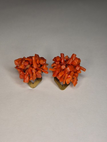 Orechini otone corallo - otone, e