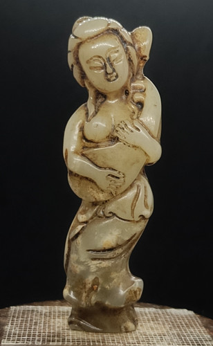 Antica scultura giada - antica,
