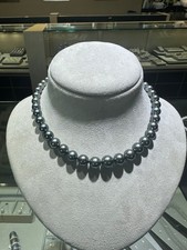 Collana In Oro Con Perla Nera