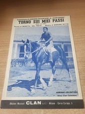 SPARTITO MUSICALE : TORNO SUI