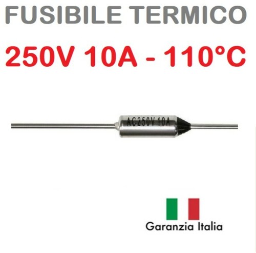 Fusibile termico assiale