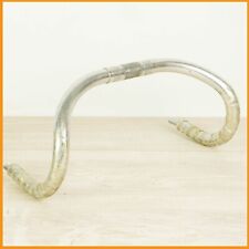 CINELLI 67 TRACK PISTA HANDLEBAR 38 cm BIKE VINTAGE 26 BICYCLE SILVER OLD 70s