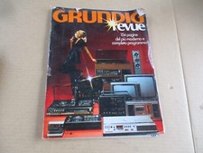 GRUNDIG REVUE catalogo del