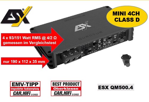 Esx qm500 classe - qm500.4,
