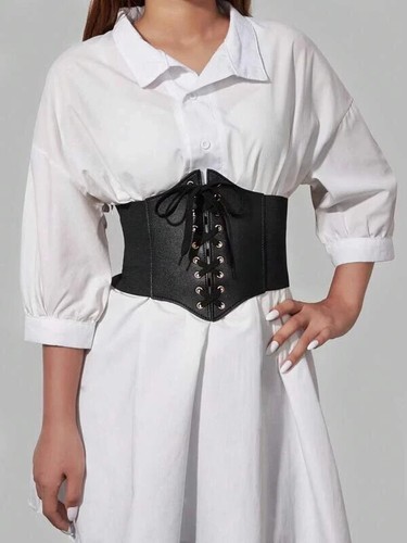 Cintura donna nera elastica - donna, s