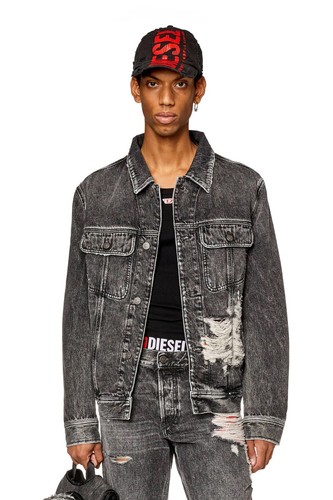 Diesel barcy jacket black - jacket,