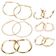  6 Pairs Accessori Di Moda