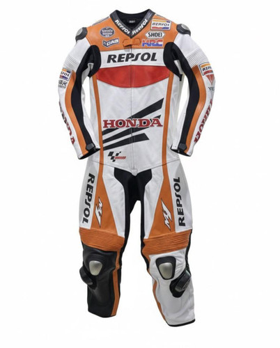 Tuta pelle honda repsol - in,