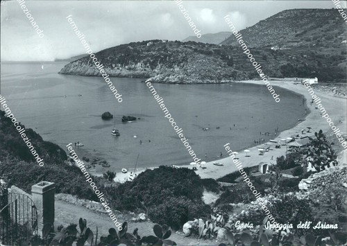 Bf114 cartolina gaeta spiaggia - gaeta,