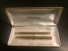 Penne penna stilografica a sfera WATERMAN placcata ORO Vintage 