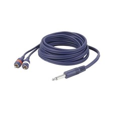 DAP FL33 Cavo Audio Mono Jack / 2 RCA Maschio L/R Lunghezza 1,5 mt Cavo Audio...