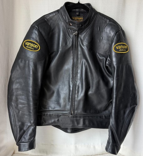 Giacca moto vanson - giacca, pelle