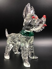 Statuetta statua scultura Cane Scottish Terrier vetro Murano vintage anni 60-70