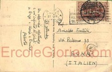 ad5956 - POLONIA - Storia postale - CARTOLINA da Strzelce Opolskie all'ITALIA 1921