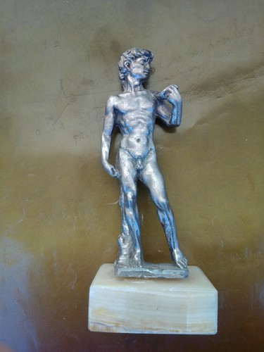 Statua arte peltro - statua, d'arte