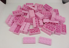 LEGO: Lotto 50x Mattoncini 2x4 - Rif 3001 Rosa - Set 21170 5560 21247 7586 10674
