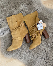 Stivali Zara sabbia beige