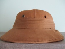 VECCHIO CASCO COLONIALE ITALIANO,II WW,AFRICA,A.O.I.,REGIO ESERCITO,UFFICIALE (?