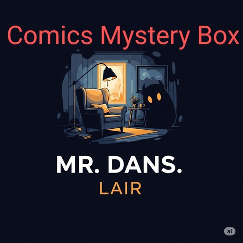 Comic book mystery box - book,