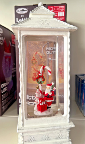 Lanterna babbo natale con - babbo,