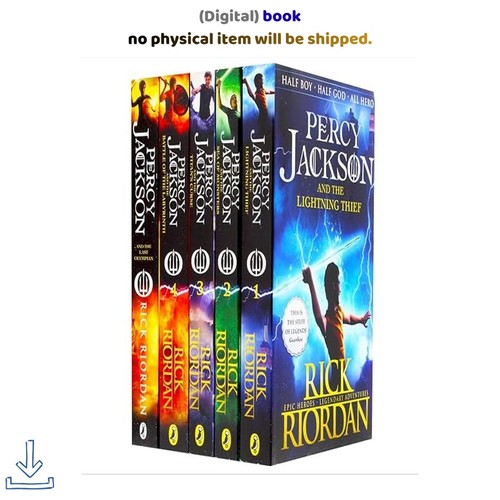 Percy jackson rick riordan - jackson, 5