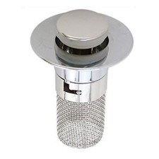 TAPPO PER LAVANDINO POP UP DI SCARICO FILTRO UNIVERSALE BAGNO CUCINA LAVABO LAVE