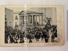 cartolina PARTINICO antica rara 1900 PALCHETTO MUSICALE ANIMATA