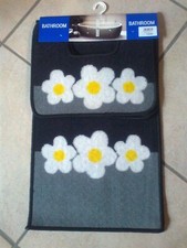 SET 3 PEZZI TAPPETO BAGNO