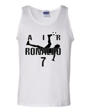 BIANCO Cristiano Ronaldo Juventus "AIR" CANOTTA
