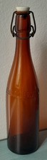 Cervisia Bottiglia Birra Molto Antica in Vetro Tappo Ermetico - Da Collezione