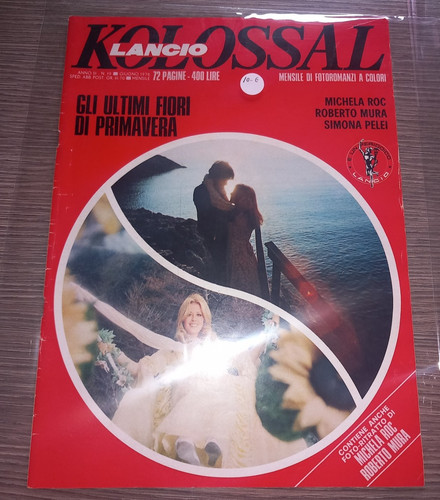 Fotoromanzo lancio kolossal - fotoromanzo,