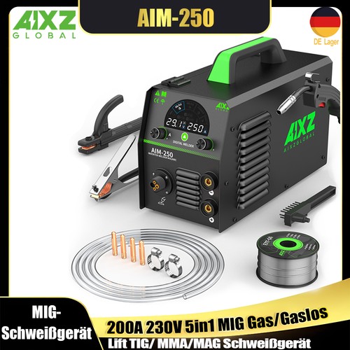 Saldatrice mig gasless 200a - gasless,