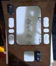 Mascherina pulsantiera tunnel centrale Mercedes W210