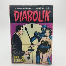 DIABOLIK  N. 1  ANNO VII -