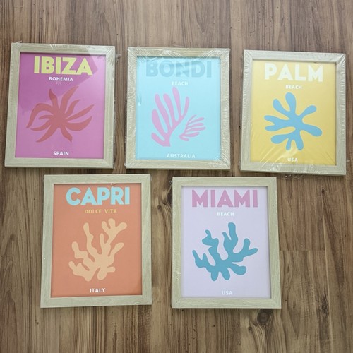 Travel posters framed ibiza - 6,