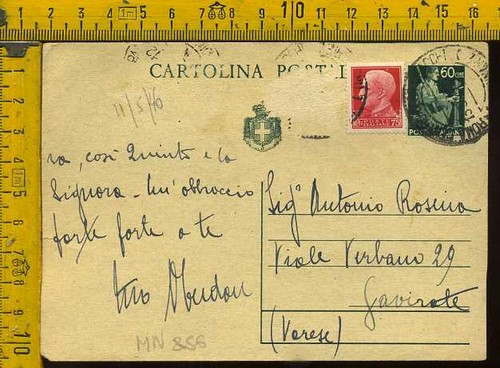 Maggio intero postale - re,