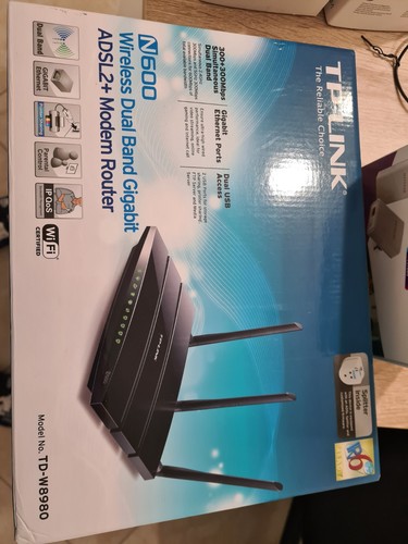 Modem router link w8980 - modem, tp-link