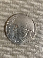 Moneta 20 Lire Mussolini 1928