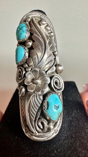 Anello navajo vintage argento - vintage,