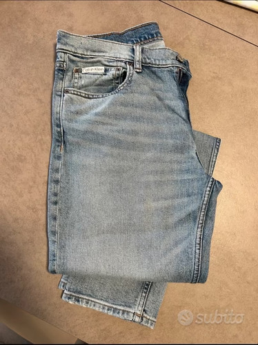 Jeans calvin klein uomo slim - uomo,