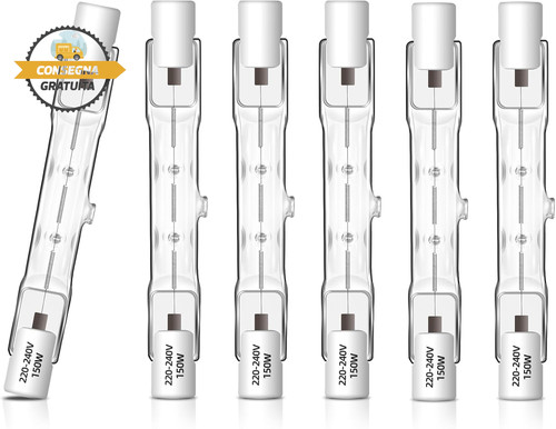 Pezzi lampadina alogena r7s - alogena,