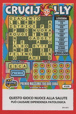 Gratta vinci lotteria - e,