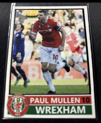 Wrexham team set carte - carte, aceo