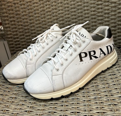 Sneakers prada pelle - in, bianca