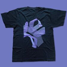 Nike Air Vintage Y2k T Shirt black Violet size L Zoom Swoosh 
