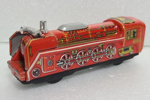 Locomotiva giocattolo latta - giocattolo, in